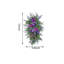 Couronne de printemps artificielle, couronne de décoration, couronne de fleurs, couronne de fleurs
