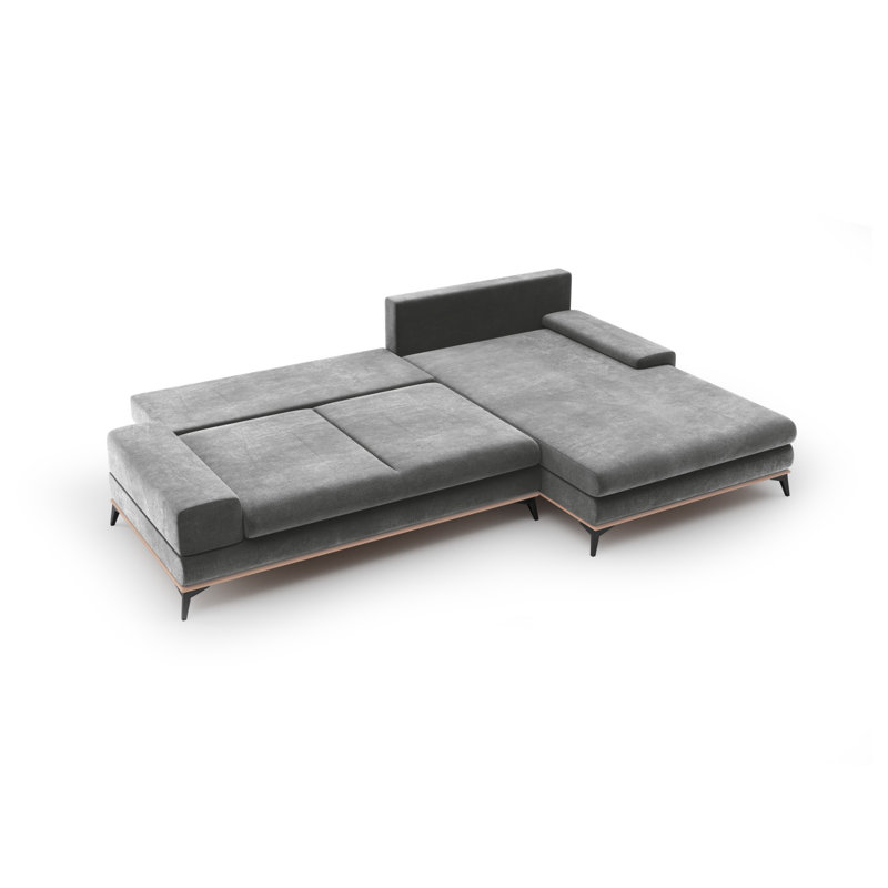 Cuiksa 5 Seater Sofa Bed, Right Hand Facing, Grey