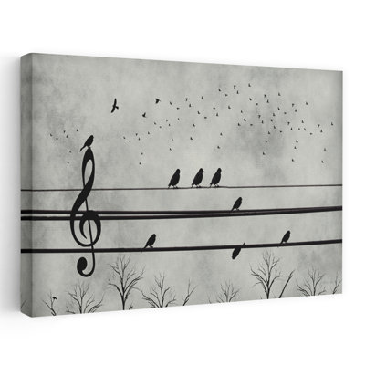 Chanson avant le coucher du soleil - Art contemporain