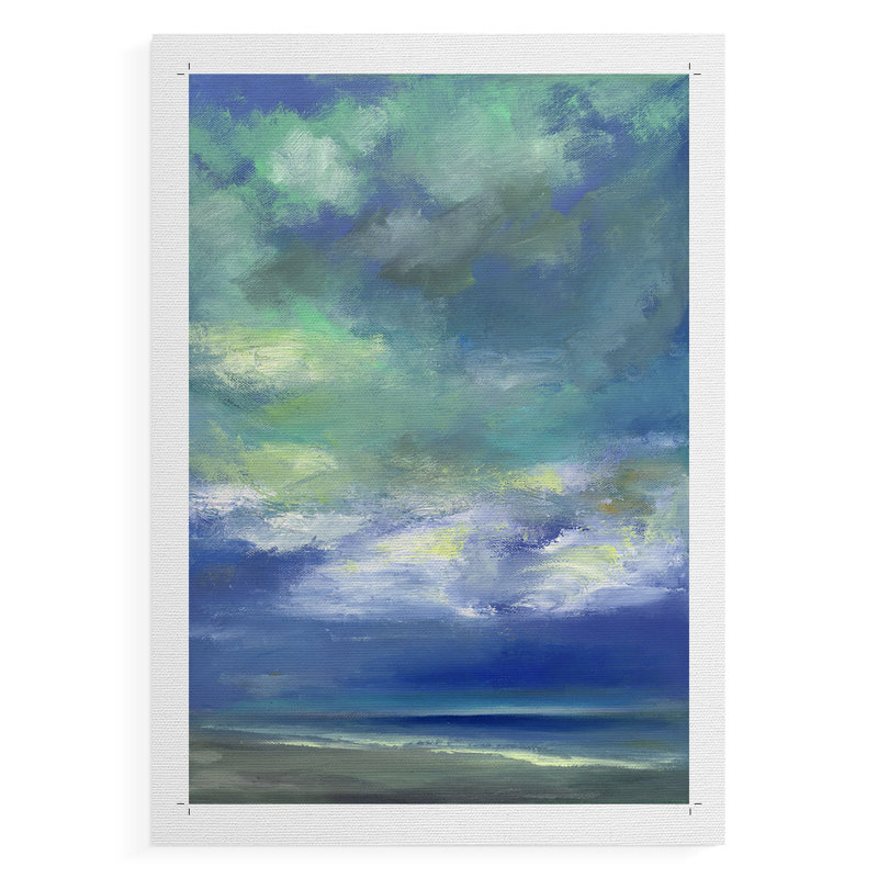 Île de midi - Impression sur toile seulement - NON-CADRE, H 18 po x l 12 po