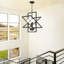 Lustre géométrique à 4 lumières à intensité variable-1663154932