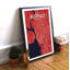 Buffalo City Map - No Frame Print-1448734696