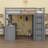 Jarrison Kids Twin Loft Bed with Drawers-1259550099
