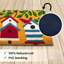 Non-Slip Floral Doormat
