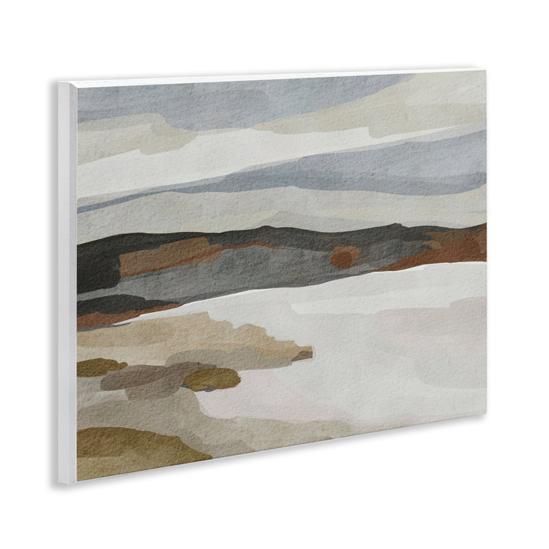 «After Rain Landscape Abstraction Wall Art» par Nikita Jariwala