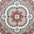 Art Deco 8" x 8" Patterned Porcelain Floor and Wall Tile-87292293