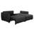 Serta Lowry 91.7" Queen Size Channel Tufted Convertible Sleeper Sofa-88874661