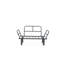 Causeuse moderne futon Sona-409636495