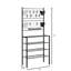 Margette 30.5'' W Metal Shelving Unit