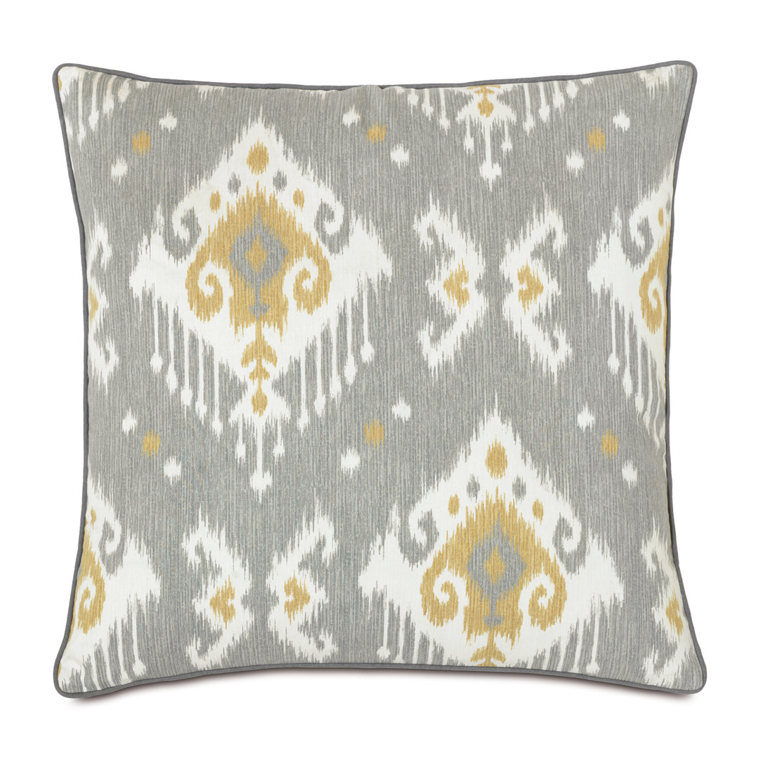 Downey Square Cotton Pillow Cover & Insert Eastern Accents