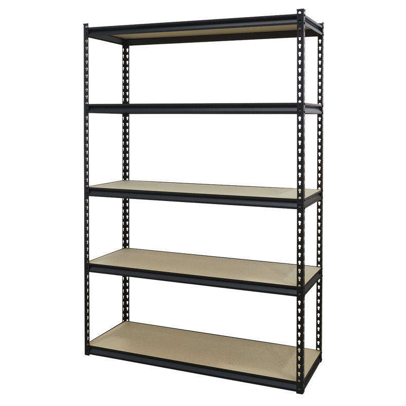 Shavonne Metal Shelving Unit, 183cm H x 122cm W x 46cm D