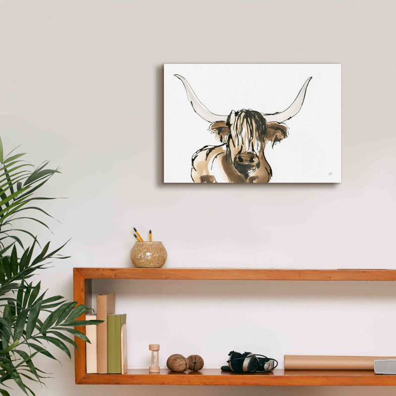 Epic Graffiti «Highlander II» par Chris Paschke, estampe numérique sur toile, 60 po x 40 po, H 12 po x l 18 po x P 0,75 po