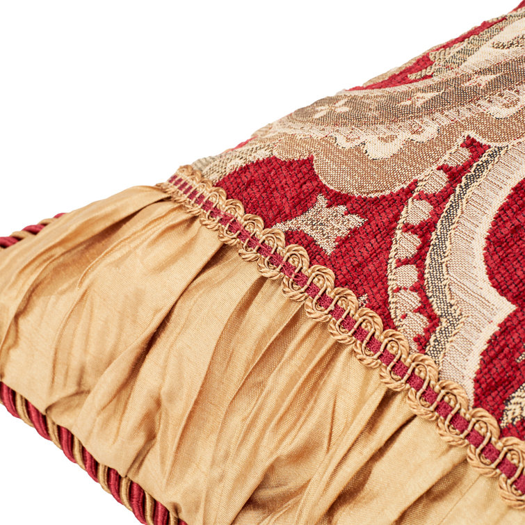 Michael Amini Lafayette Comforter Set Red — Grayson Living