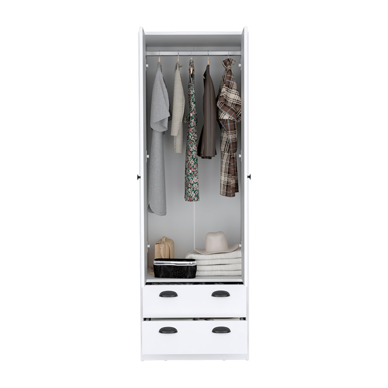 Armoire Hobbs, chambre à coucher, Blanc