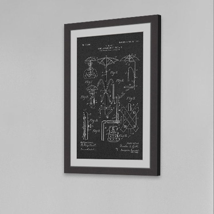 Steve King - Single Picture Frame Print, 91cm H x 61cm W x 3.81cm D
