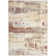 Tapis abstrait beige / rouille