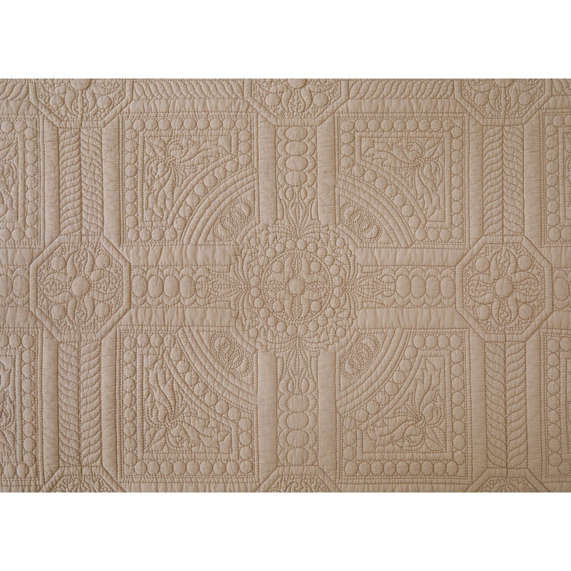 Ensemble de literie 3 pièces Courtyard Taupe, Double/Grand, Taupe