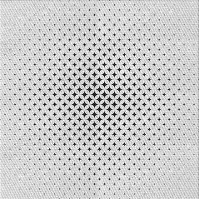 Tapis zone grise à motifs