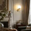 1-Light Modern Gold Wall Sconce