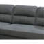 Ensemble de canapé modulaire réversible en polyfibre couleur ardoise-1797955734