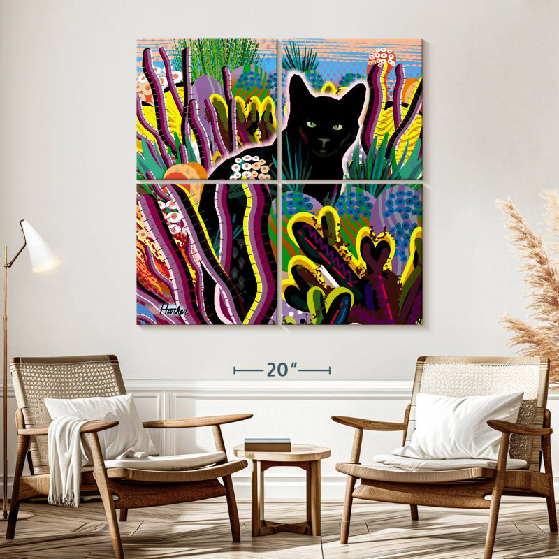 Brampt Coco Under The Sumac Tree, 57" H x 57" W