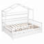 Lit en bois avec couchette et tablette-1653270962