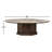 Pavlo Coffee Table-Dark Brown Acacia