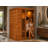 EASYHAWK 2-Person Far Infrared Indoor Sauna with WiFi & Bluetooth Control, Side Glass Panel, and Tempered Glass Door-130151750
