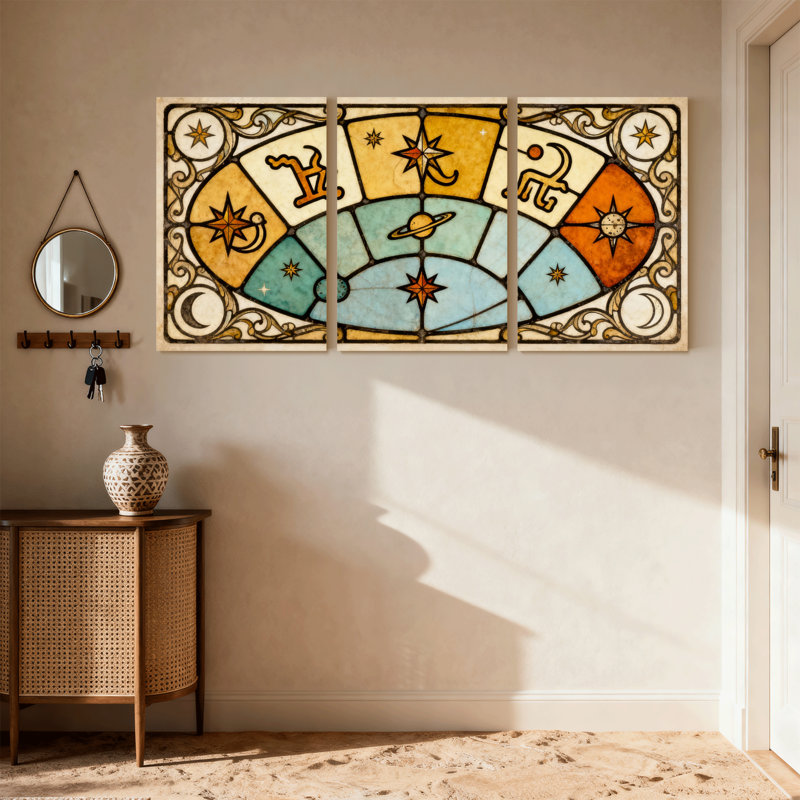 Ensemble de 3 impressions sur toile, ensemble de 3 impressions sur toile, H 18 po x l 36 po