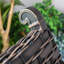 Chaise berçante en rotin pour usage domestique