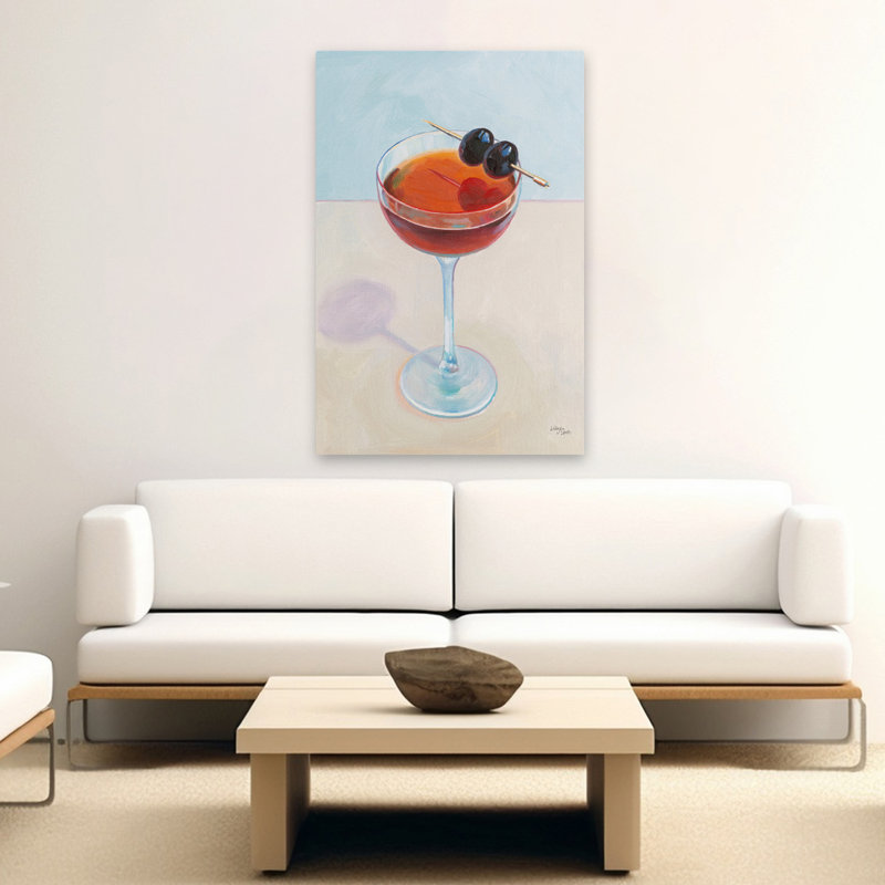 Cheers Ii Art, art abstrait contemporain, H 60 po x l 40 po