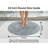 Saross 100% Cotton Non-Slip Bath Rug-1714478581