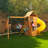Castlewood Wooden Swing Set, Yellow Slide-122659967