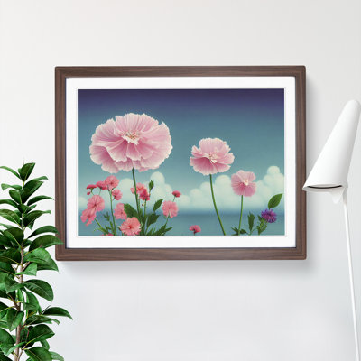 Appealing Carnation Flowers - Single Picture Frame Print