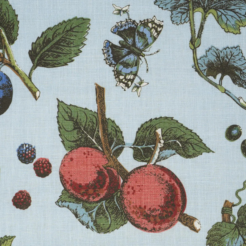 Berry Grove Fabric, Sky