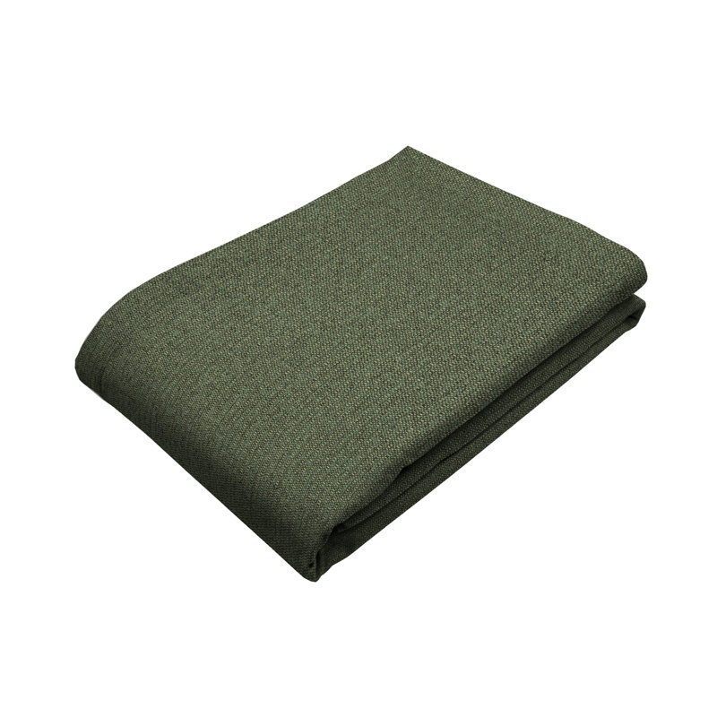 Andillac Waffle Throw Blanket, W50 x L255cm, Green