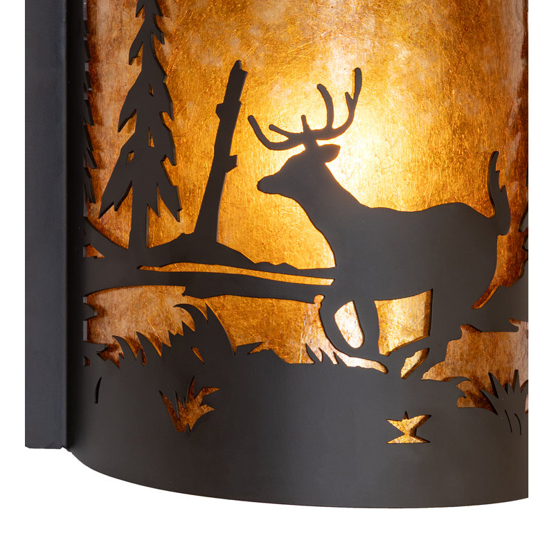 1 - Light Flush Mounted Sconce