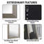 Grand miroir de plancher Laux Mosaic-822672682