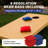 GoSports Regulation Size Solid Wood Premium Cornhole Set - 4 ft x 2 ft