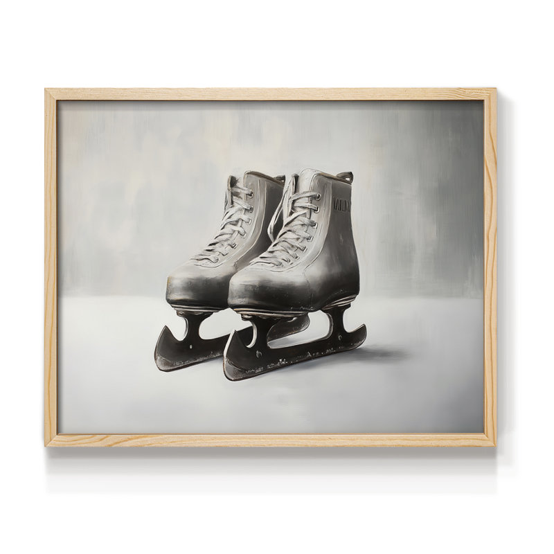 Art de Noël - DCCCLXV III - Reproduction encadrée - Restickable, H 16 po x l 20 po, Naturel