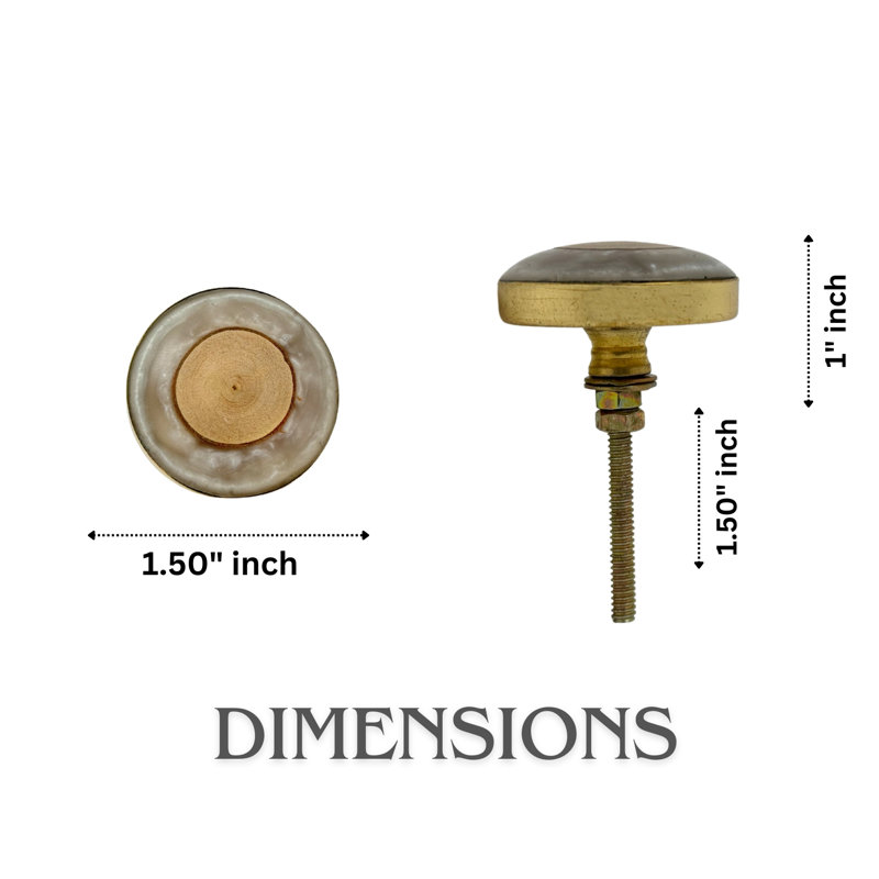 1.5" Diameter Iris Knobs