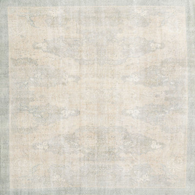 Tapis oriental beige / vert
