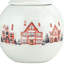 Boîte de 10 ornements de Noël rue Strawberry, village rose