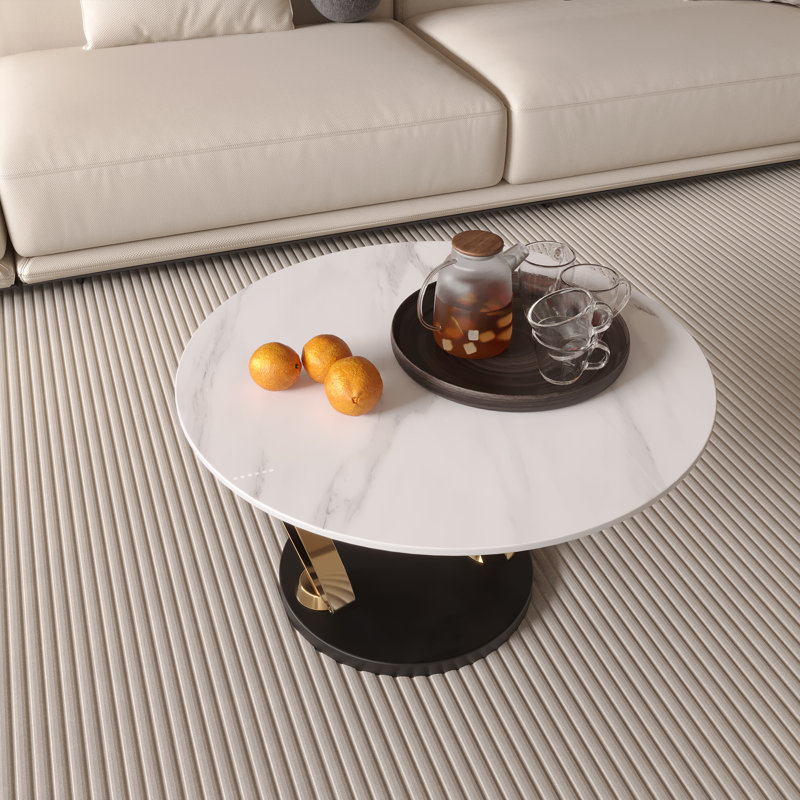 Armo 2 - Piece Exquisite rotating end table