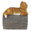 Statue de gouttière pour chat