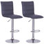 Dequez Upholstered Counter Stool with Metal Frame-816094094-816094093