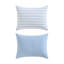 Ensemble d'édredon réversible bleu Nautica Chambray Waves-125385574-125385575