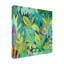 Art mural sur toile tendue - «Tropical Oasis» de Suzanne Allard pour décoration de salon, de chambre à coucher ou de bureau - 18 x 18