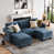 Chenille bleu est en rupture de stock