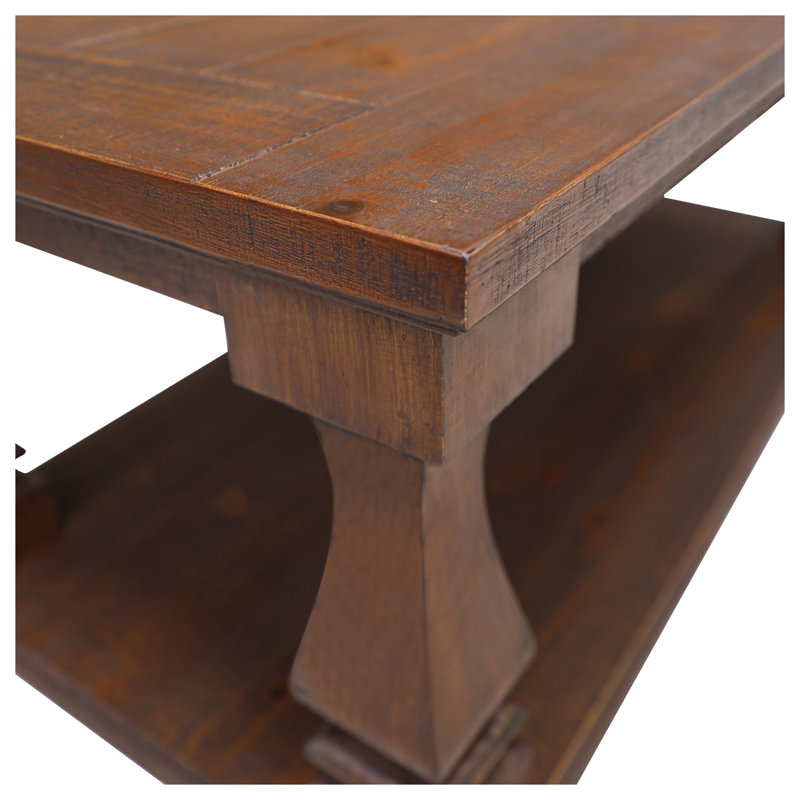 Table basse Rustic Farmhouse, Brun